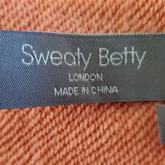 Sweaty Betty size M coral hoodie - Picture 3 of 4